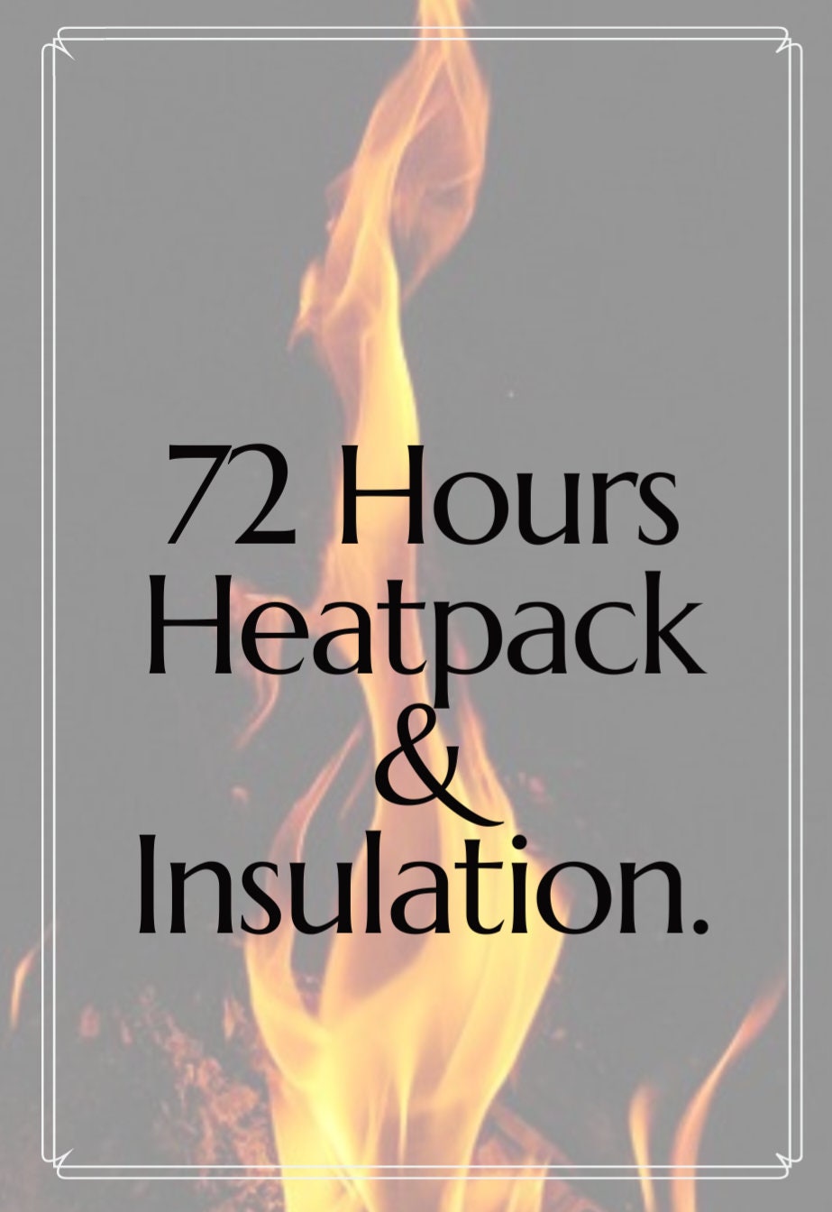 Heat Pack 72 Hours & insulation